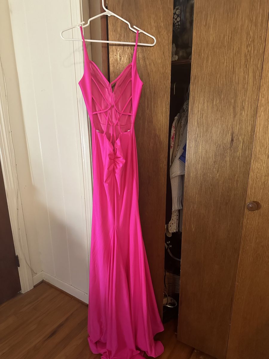 Sherri Hill Size 2 Prom Pink A-line Dress on Queenly