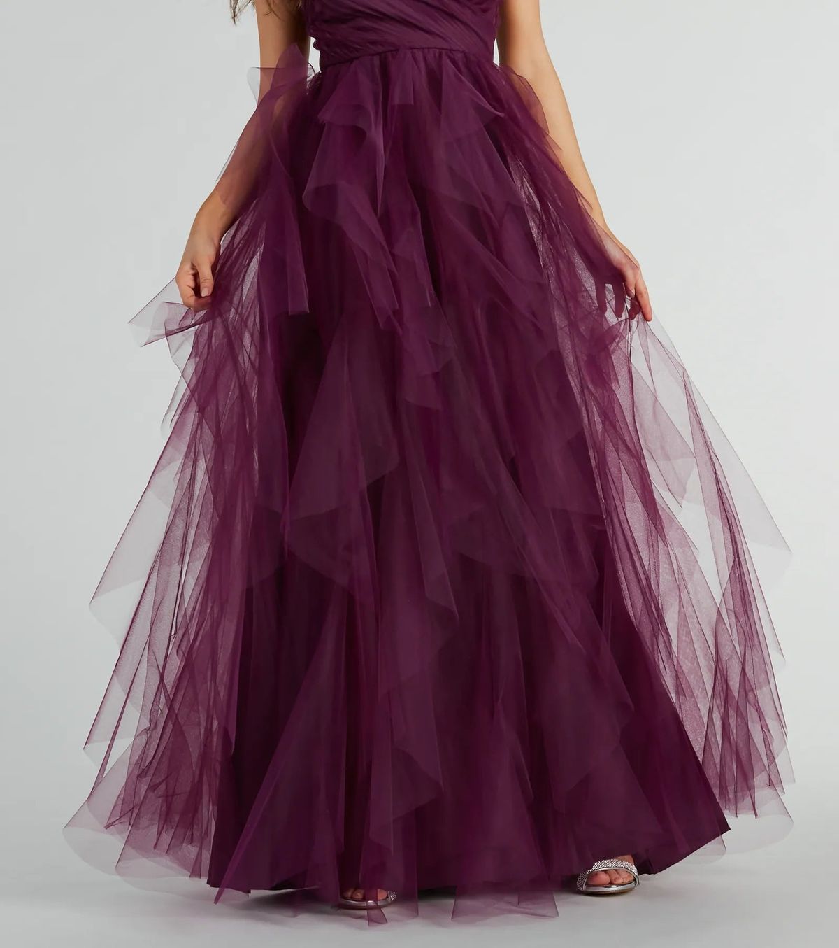 Style 05002-8188 Windsor Size S Bridesmaid Purple Floor Length Maxi on Queenly