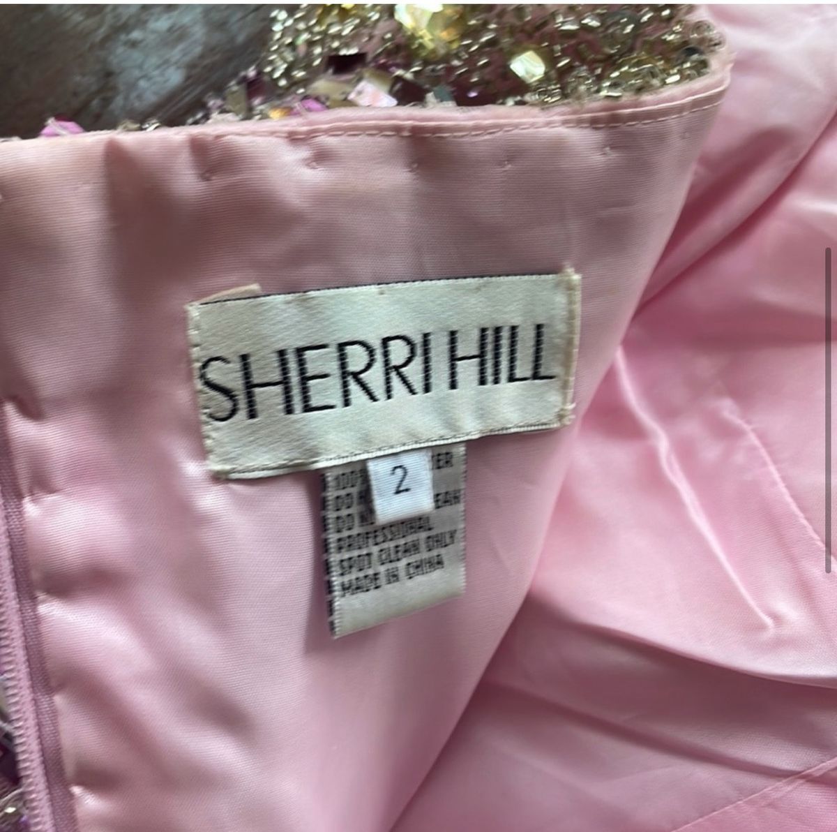Sherri Hill Size 2 Strapless Pink Cocktail Dress on Queenly