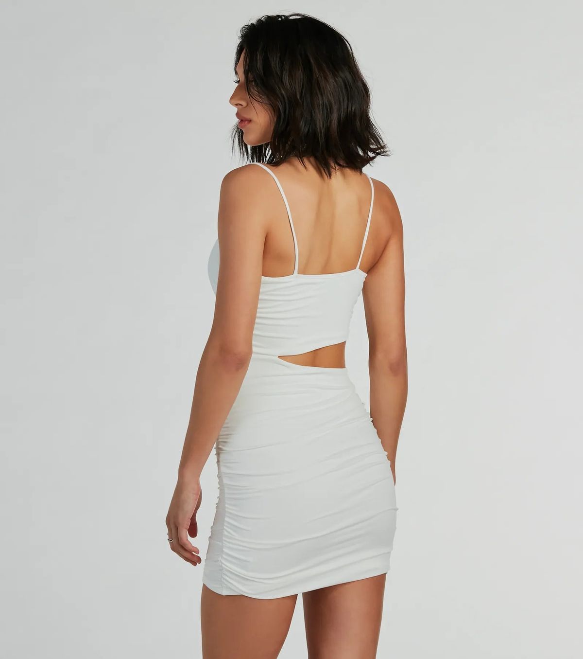 Style 05102-5640 Windsor Size S White Cocktail Dress on Queenly
