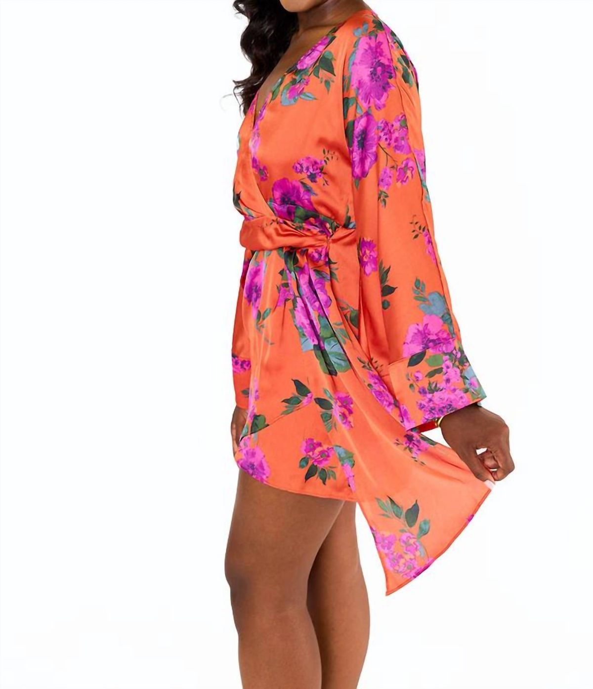 Style 1-3847493403-3855 BUDDYLOVE Size XS Orange Cocktail Dress on Queenly