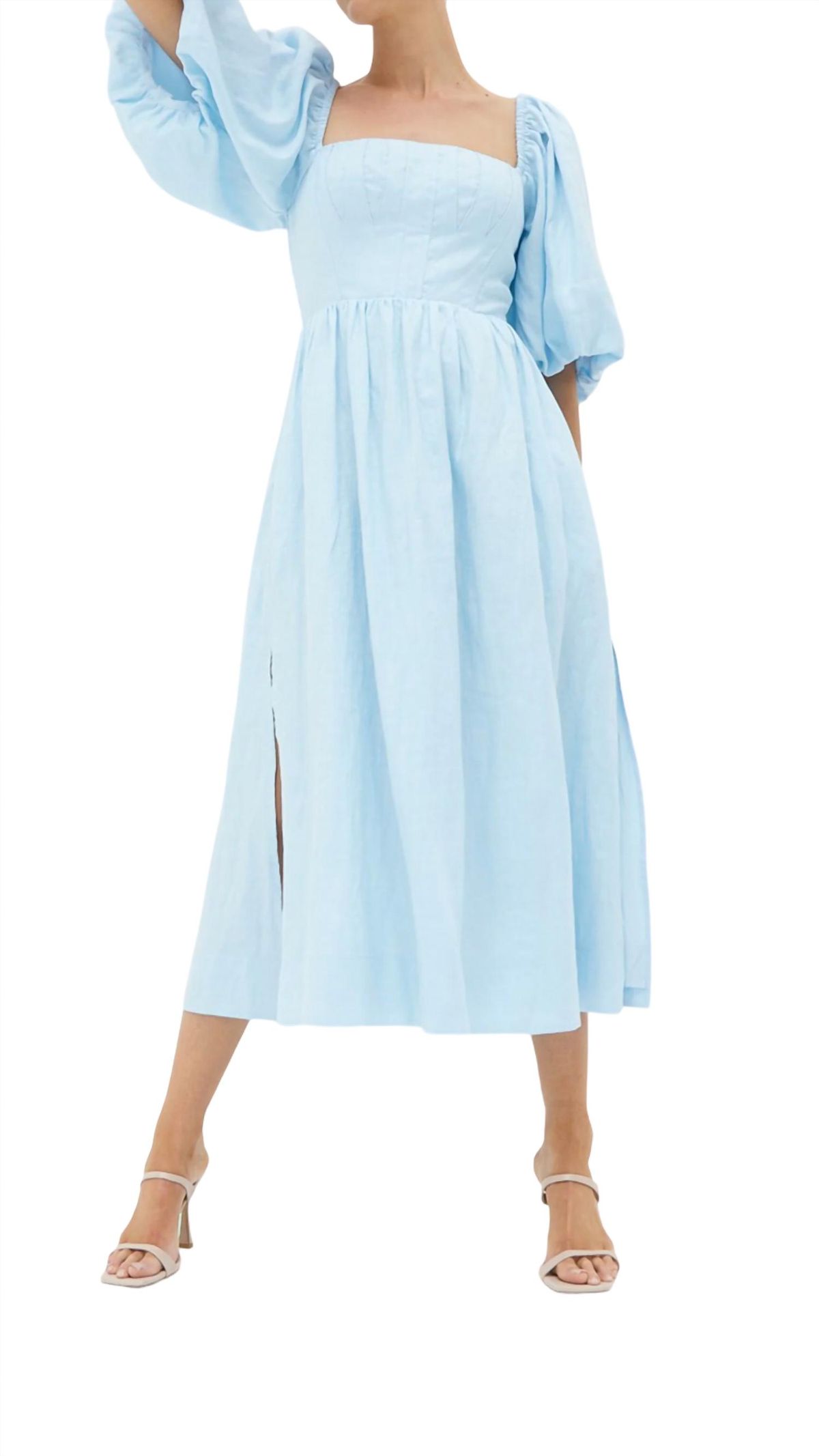 Style 1-3867660073-3855 SOVERE Size XS Off The Shoulder Blue Cocktail Dress on Queenly