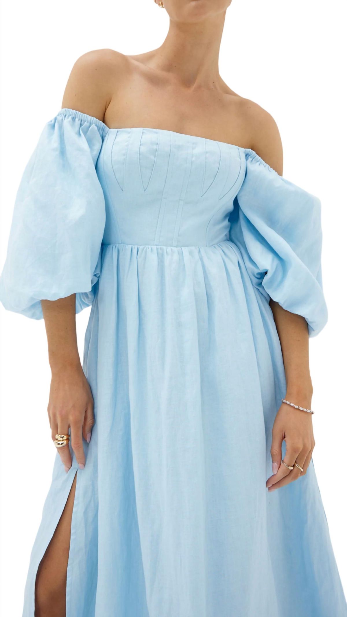 Style 1-3867660073-3855 SOVERE Size XS Off The Shoulder Blue Cocktail Dress on Queenly