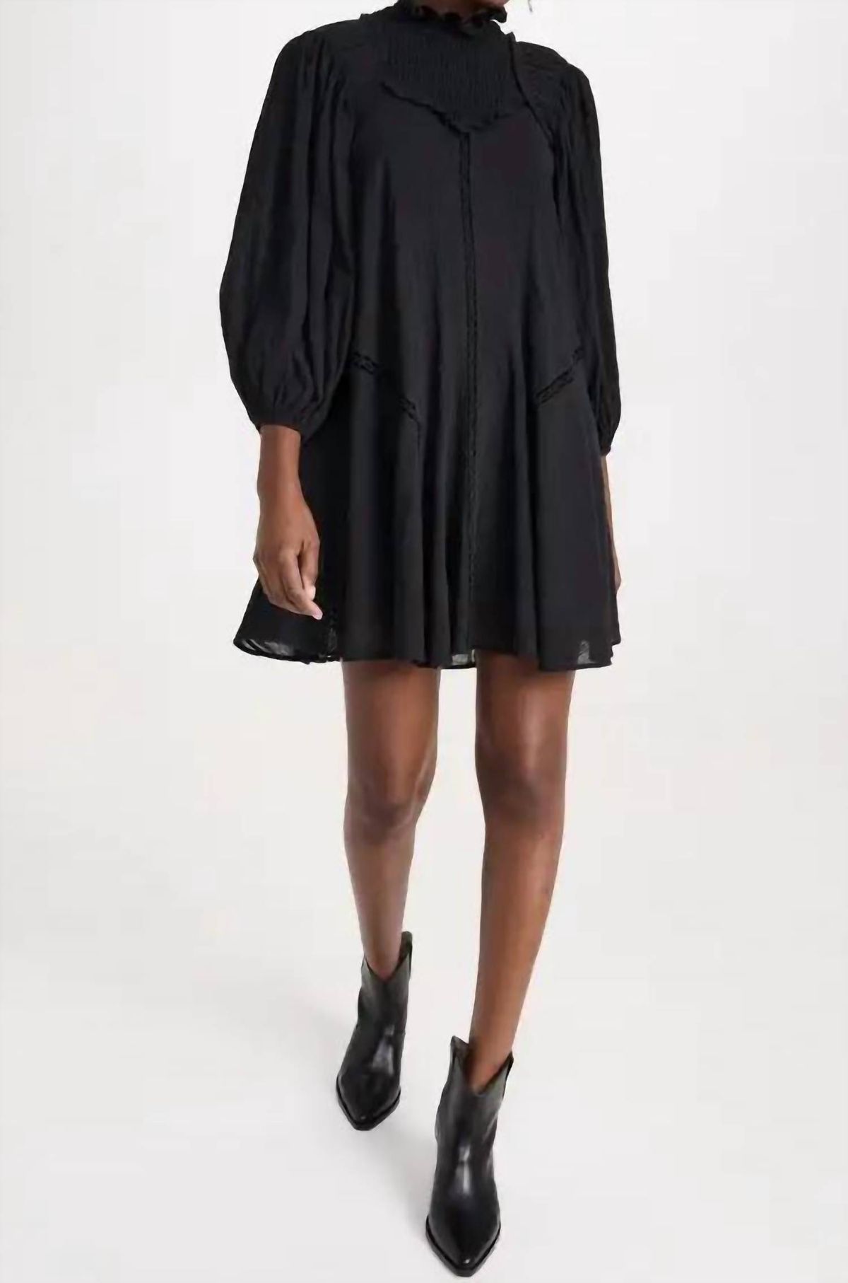 Style 1-3958377447-1130 ISABEL MARANT Plus Size 34 Lace Black Cocktail Dress on Queenly