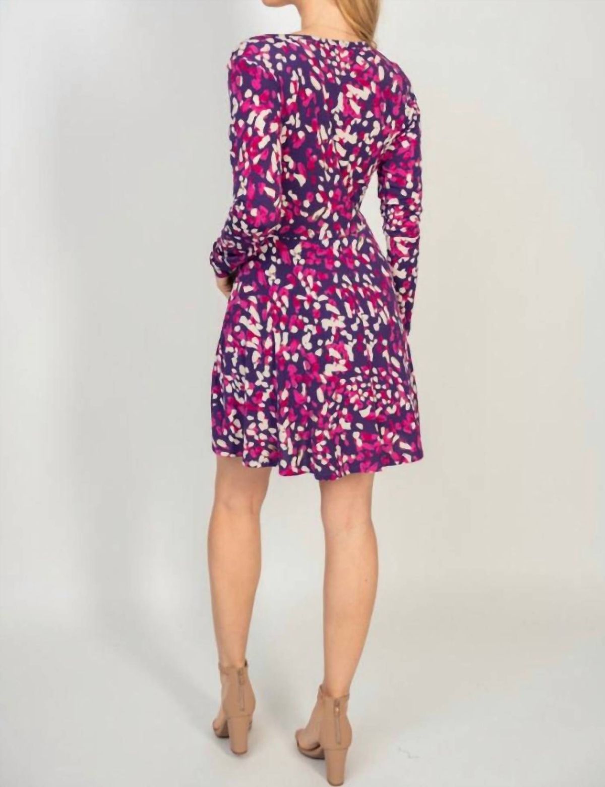 Style 1-533866533-2696 White Birch Size L Purple Cocktail Dress on Queenly