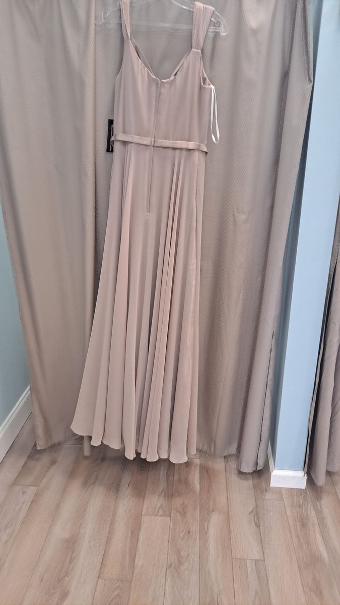 kanali k Size 8 Prom Nude A-line Dress on Queenly