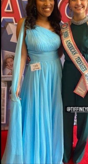 Sherri Hill Size 6 Pageant One Shoulder Blue Side Slit Dress on Queenly