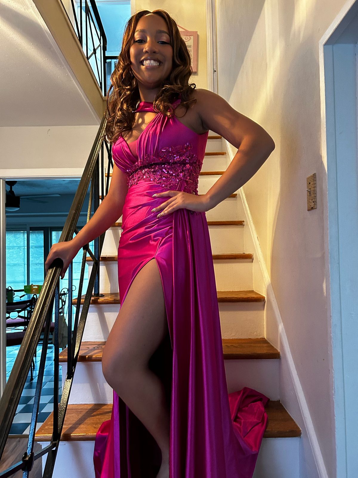 Cinderella Divine Size 4 Prom Pink Mermaid Dress on Queenly