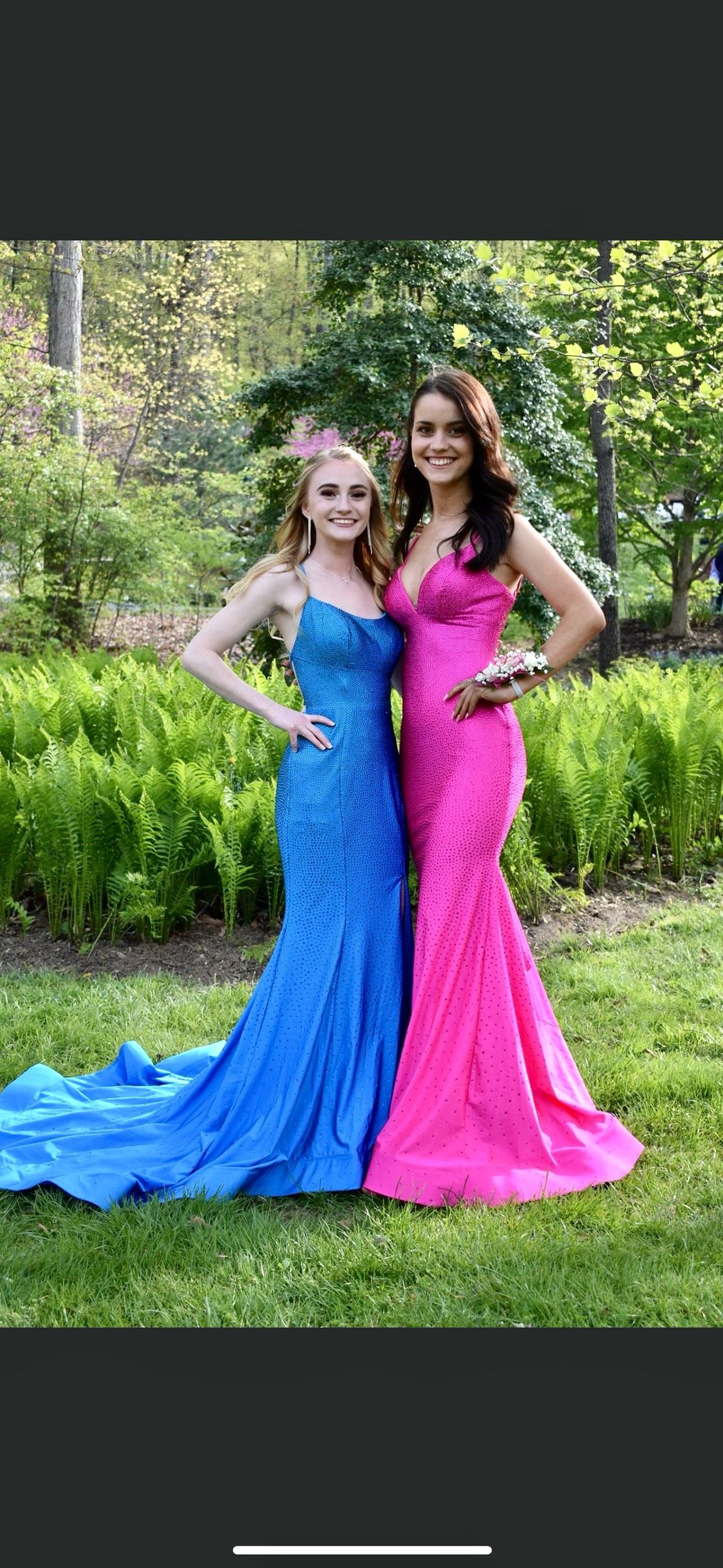 Sherri Hill Size 0 Prom Plunge Pink A-line Dress on Queenly