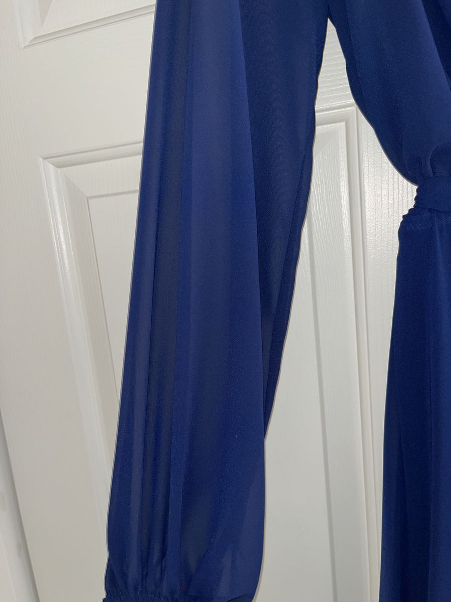 DB Studio Size 0 Prom Blue A-line Dress on Queenly