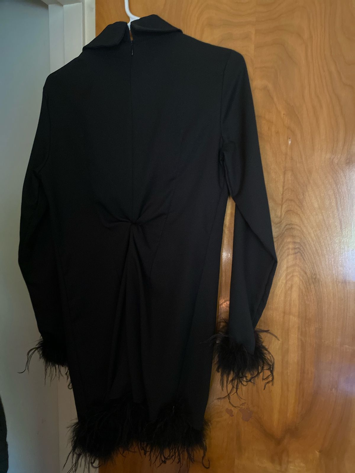Shein Size 4 Homecoming Long Sleeve Black Floor Length Maxi on Queenly