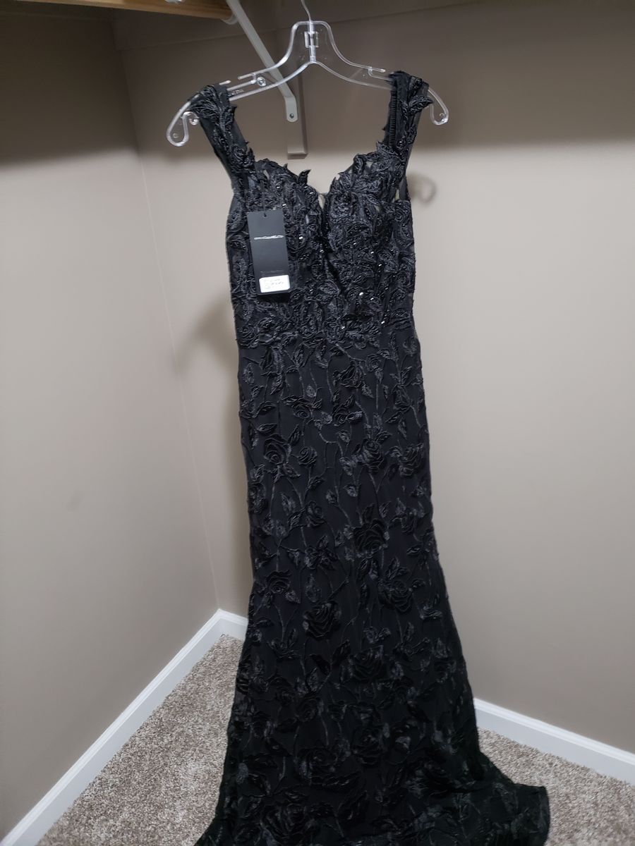 Nox Anabel Size 8 Black Mermaid Dress on Queenly