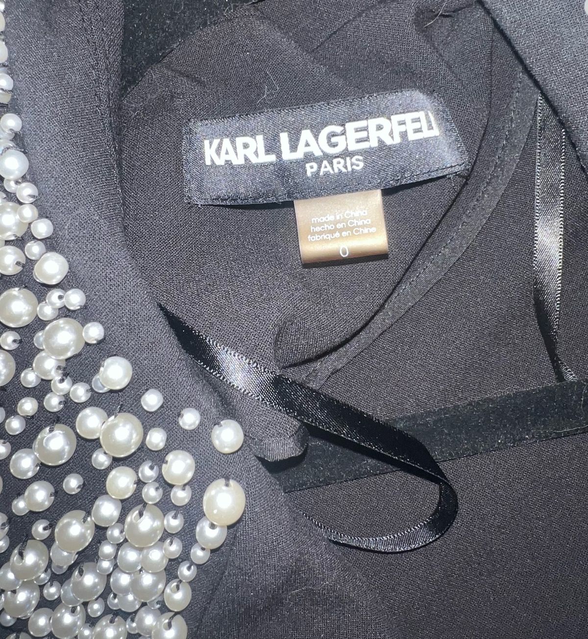 Karl Lagerfeld Paris Size 0 Blazer Black Cocktail Dress on Queenly