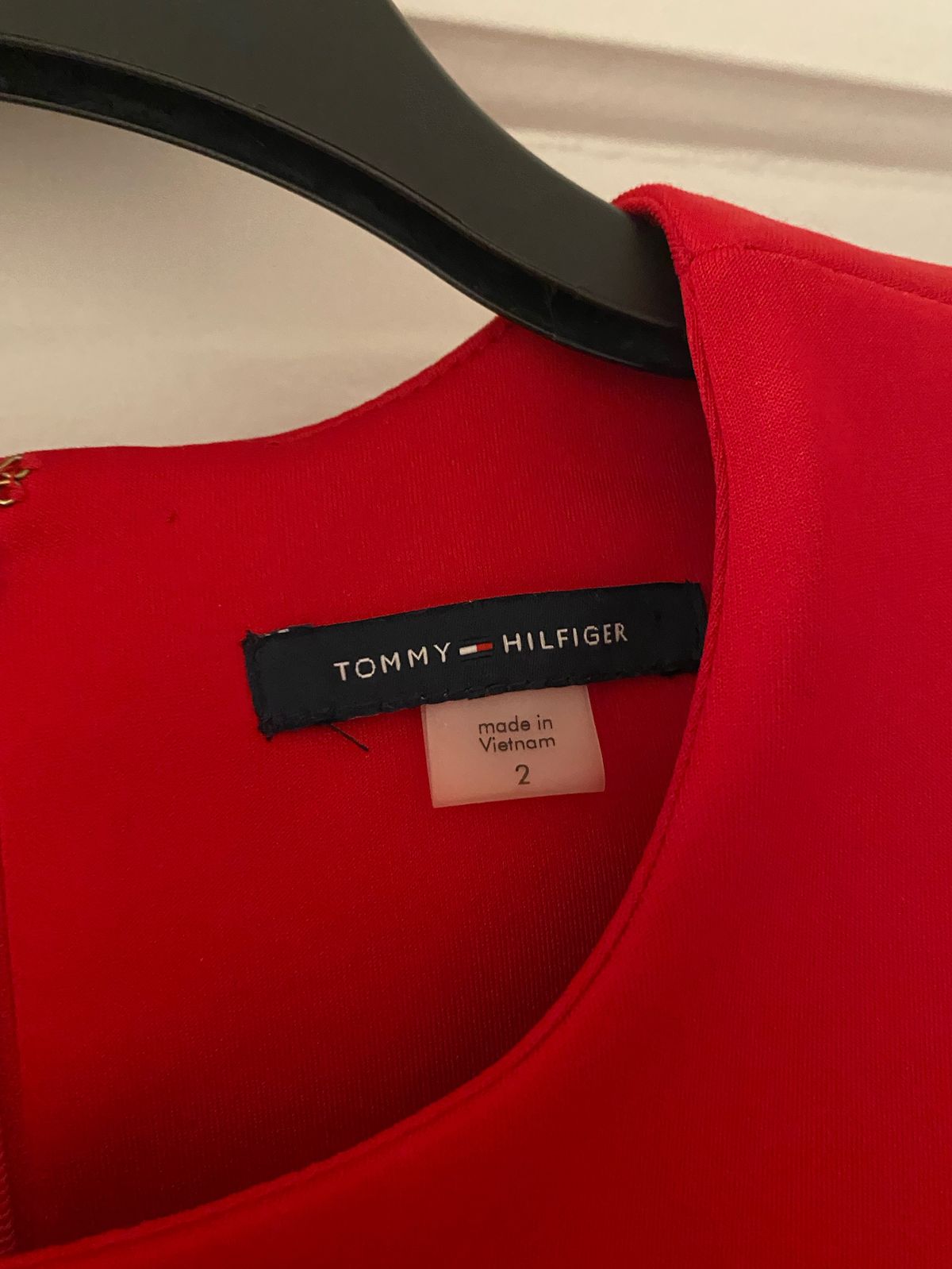 Tommy hilfiger Size 2 Red Cocktail Dress on Queenly