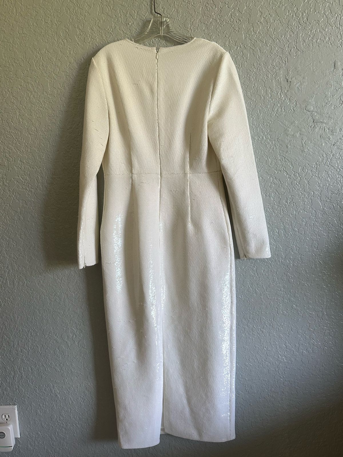 Diane Von Furstenberg Size 10 Prom White A-line Dress on Queenly