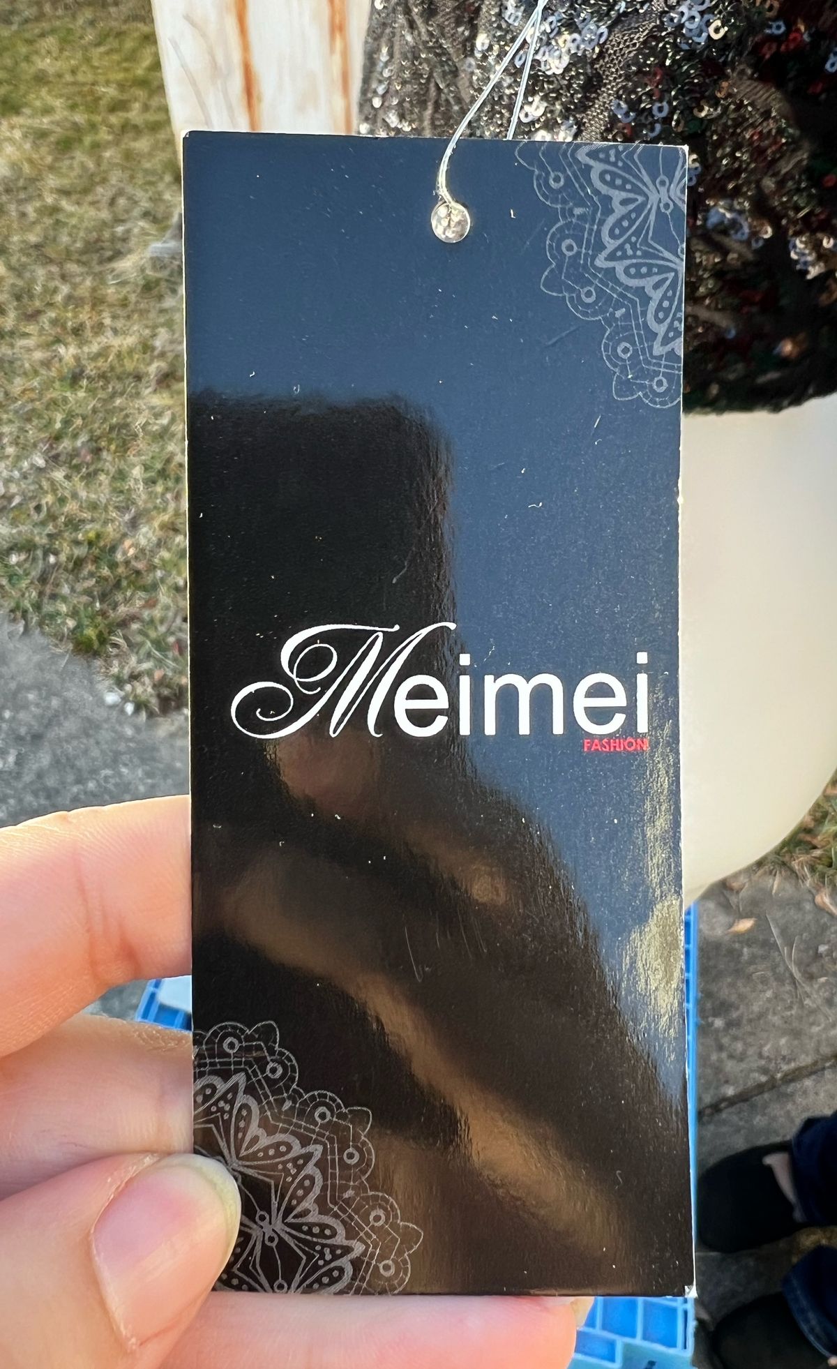 Meimei Size 10 Long Sleeve Black Floor Length Maxi on Queenly