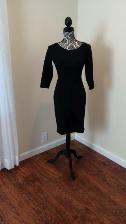 Elana Size XS Pageant Black Cocktail Dress on Queenly