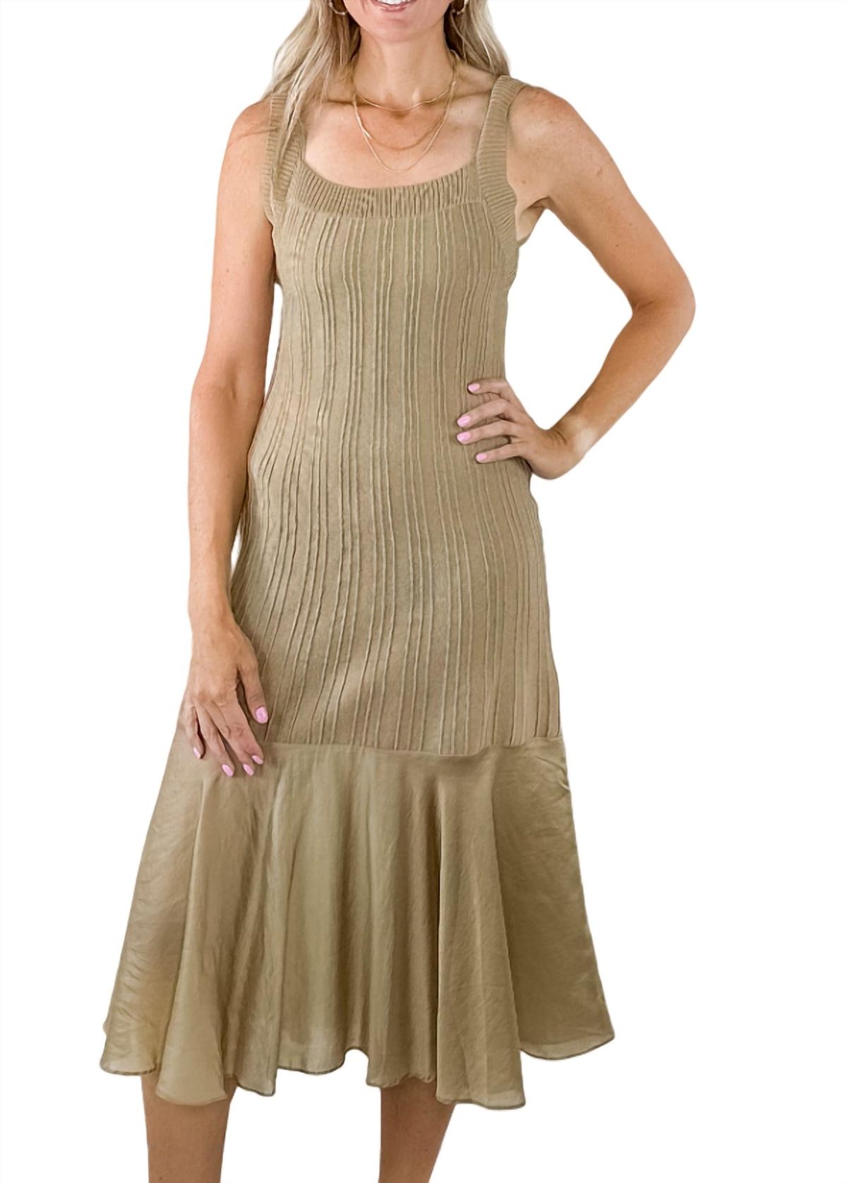 Style 1-1126023584-3011 current air Size M Satin Brown Cocktail Dress on Queenly