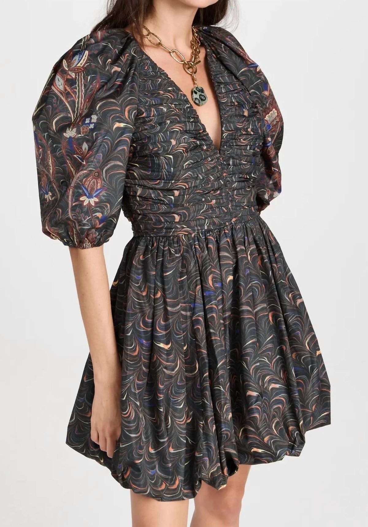 Style 1-1991919910-2168 Ulla Johnson Size 8 Black Cocktail Dress on Queenly