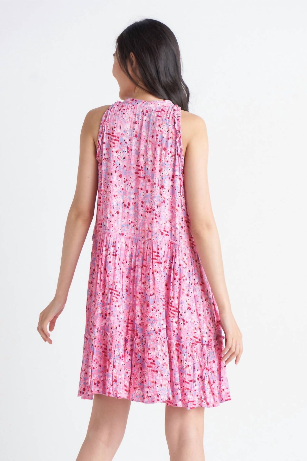 Style 1-2532640268-3775 Dex Size XL Floral Pink Cocktail Dress on Queenly