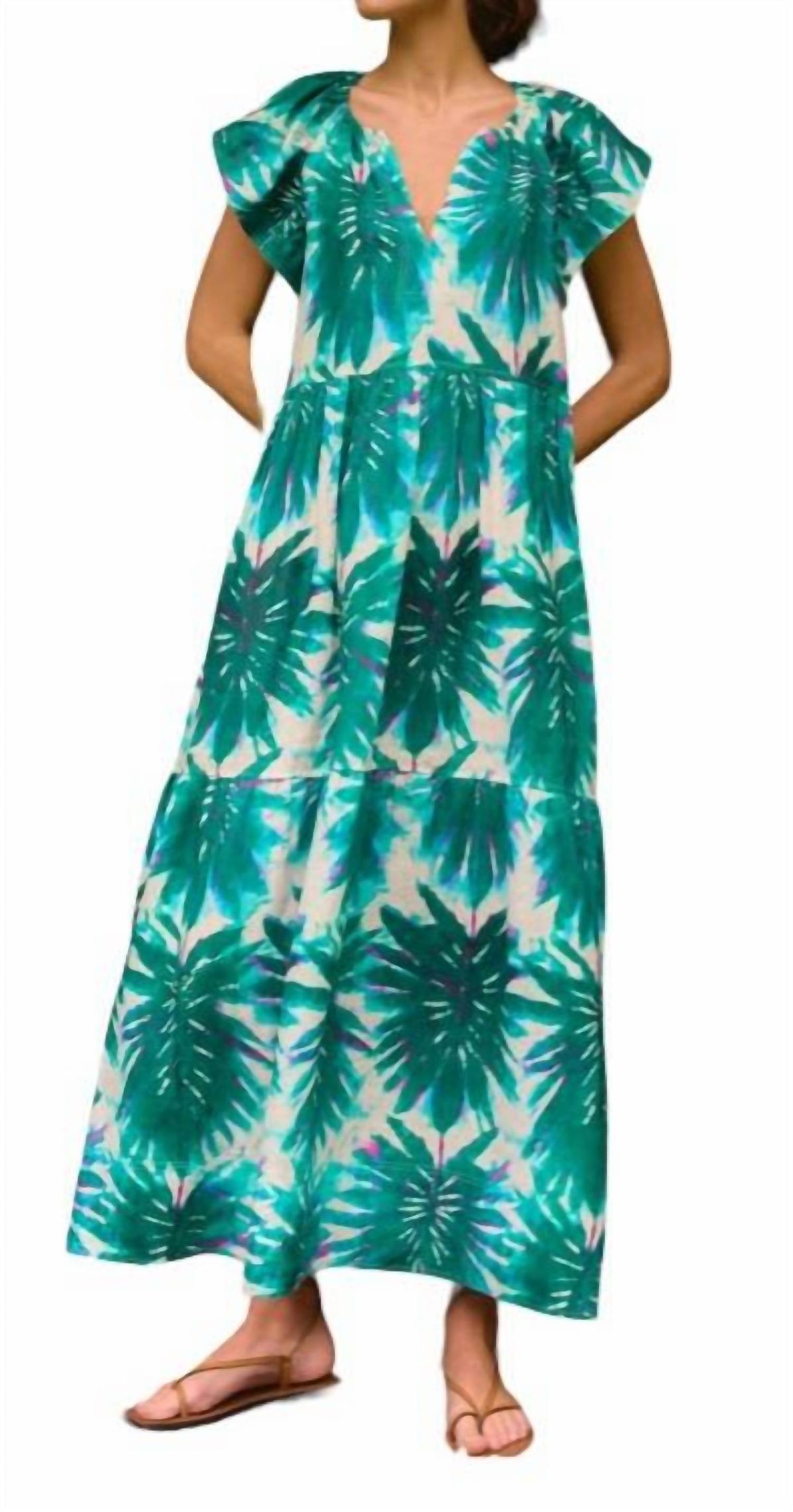 Style 1-2972529175-3471 Marie Oliver Size S Green Floor Length Maxi on Queenly
