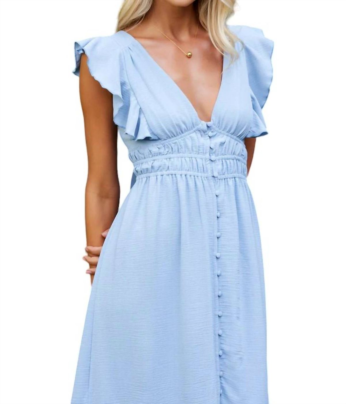 Style 1-318521588-3236 bishop + young Size S Blue Cocktail Dress on Queenly