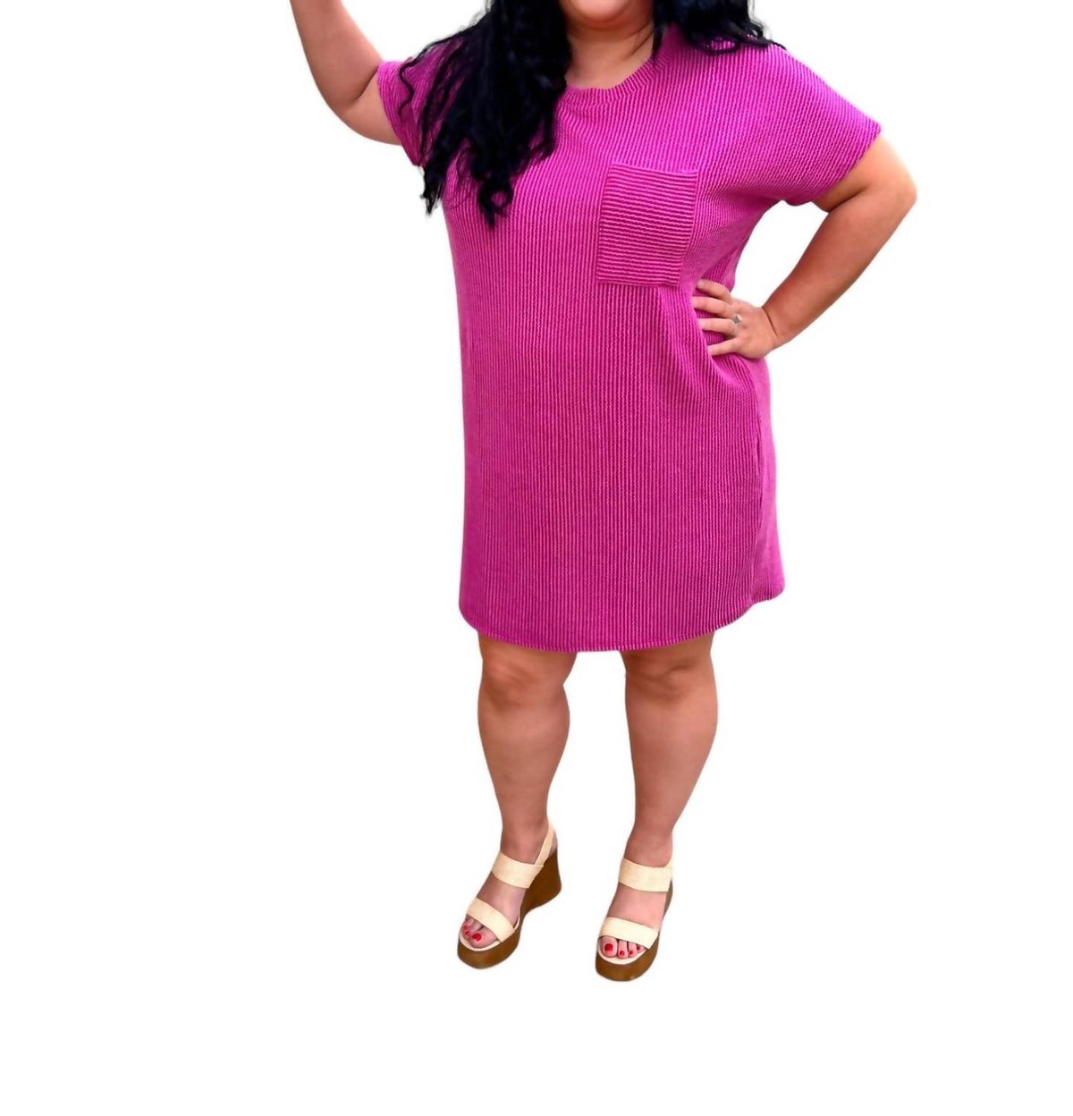 Style 1-3387794917-3775 entro Size XL Pink Cocktail Dress on Queenly