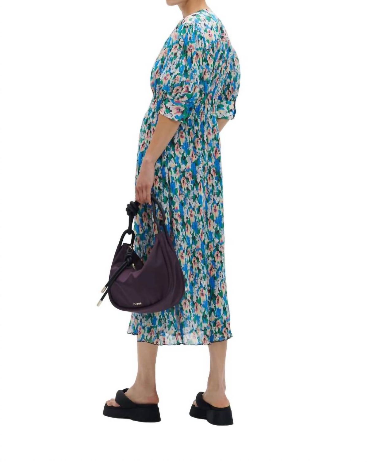 Style 1-3818818309-1130 GANNI Plus Size 34 Floral  Cocktail Dress on Queenly