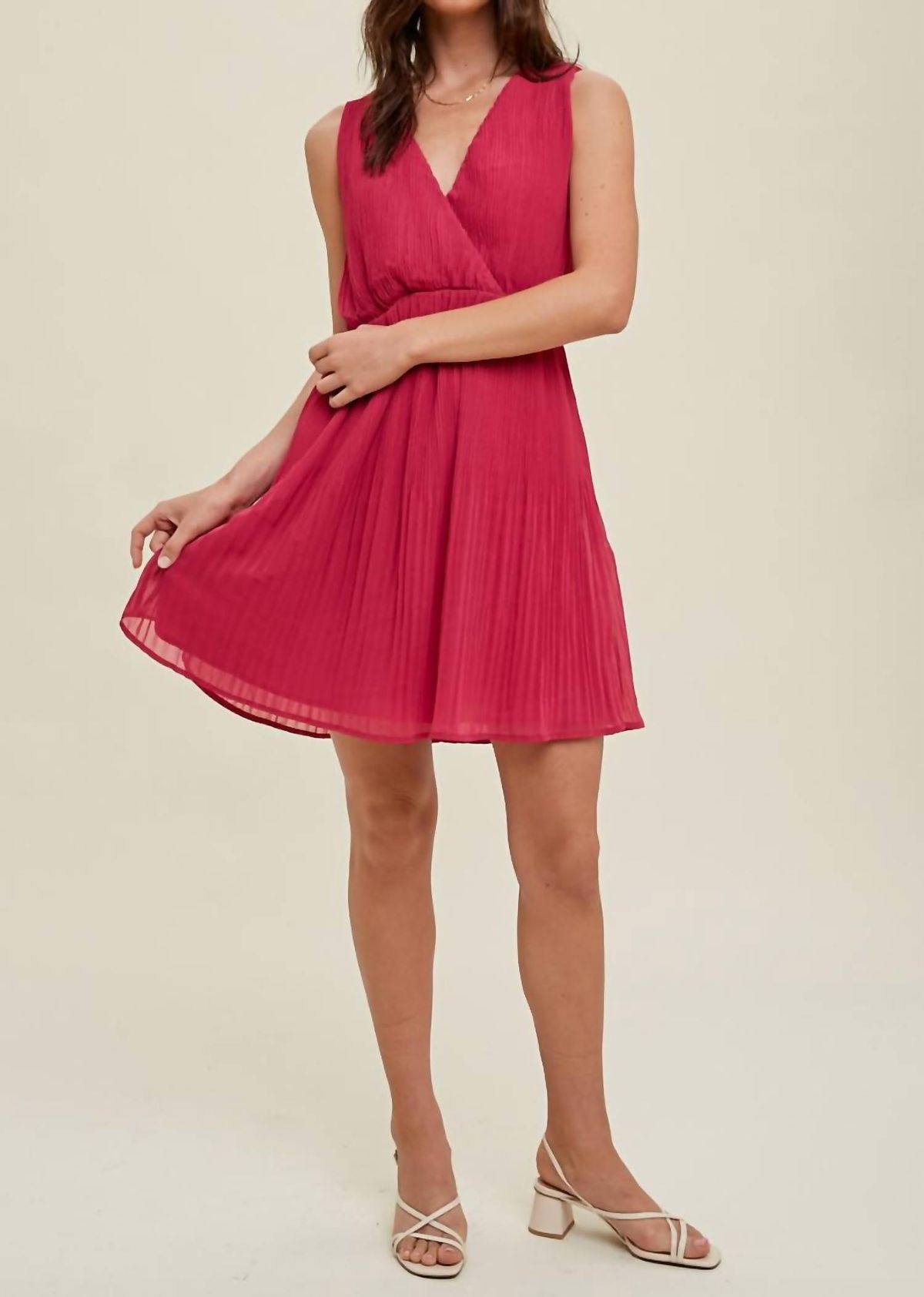 Style 1-4257704646-2696 WISHLIST Size L Wedding Guest Pink Cocktail Dress on Queenly