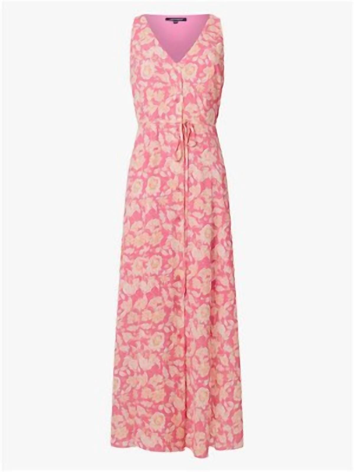 Style 1-2672218523-1498 FRENCH CONNECTION Size 4 Floral Pink Cocktail Dress on Queenly