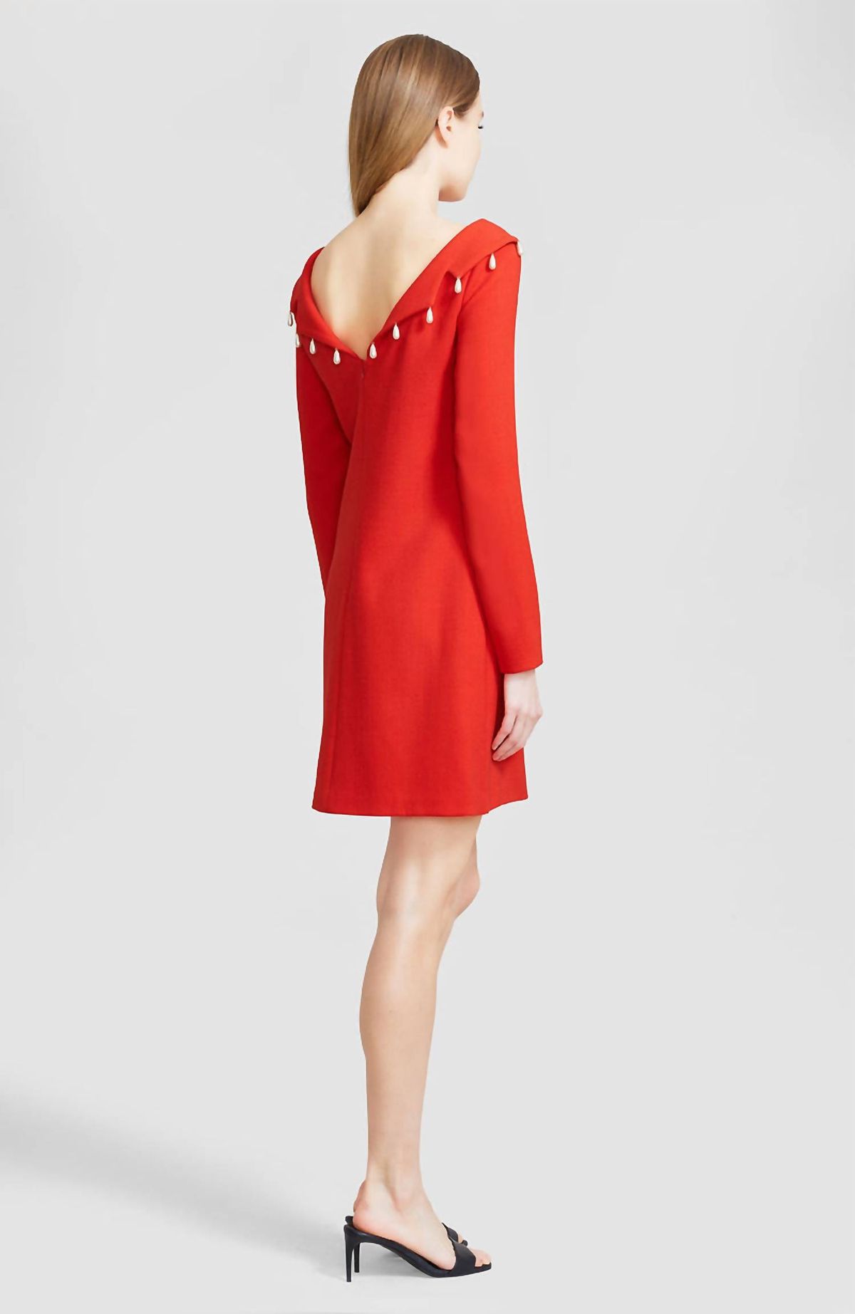 Style 1-3066289173-1498 Lela Rose Size 4 Red Cocktail Dress on Queenly
