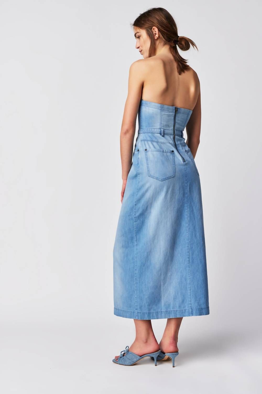 Style 1-3350564621-2168 Free People Size 8 Blue Cocktail Dress on Queenly