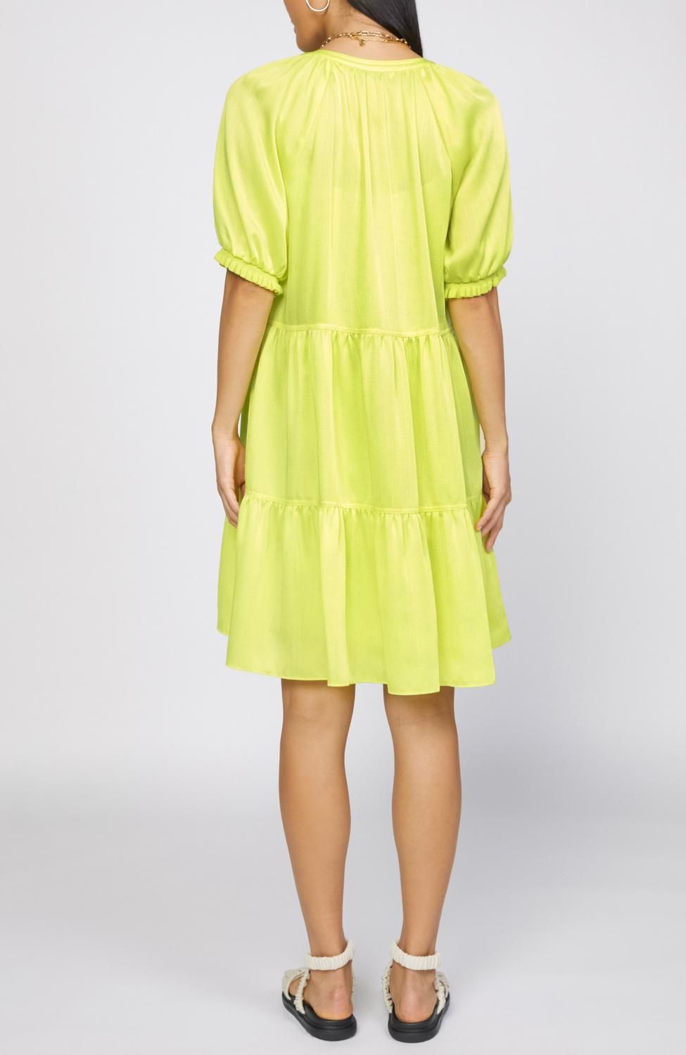 Style 1-3365113731-2901 current air Size M Yellow Cocktail Dress on Queenly