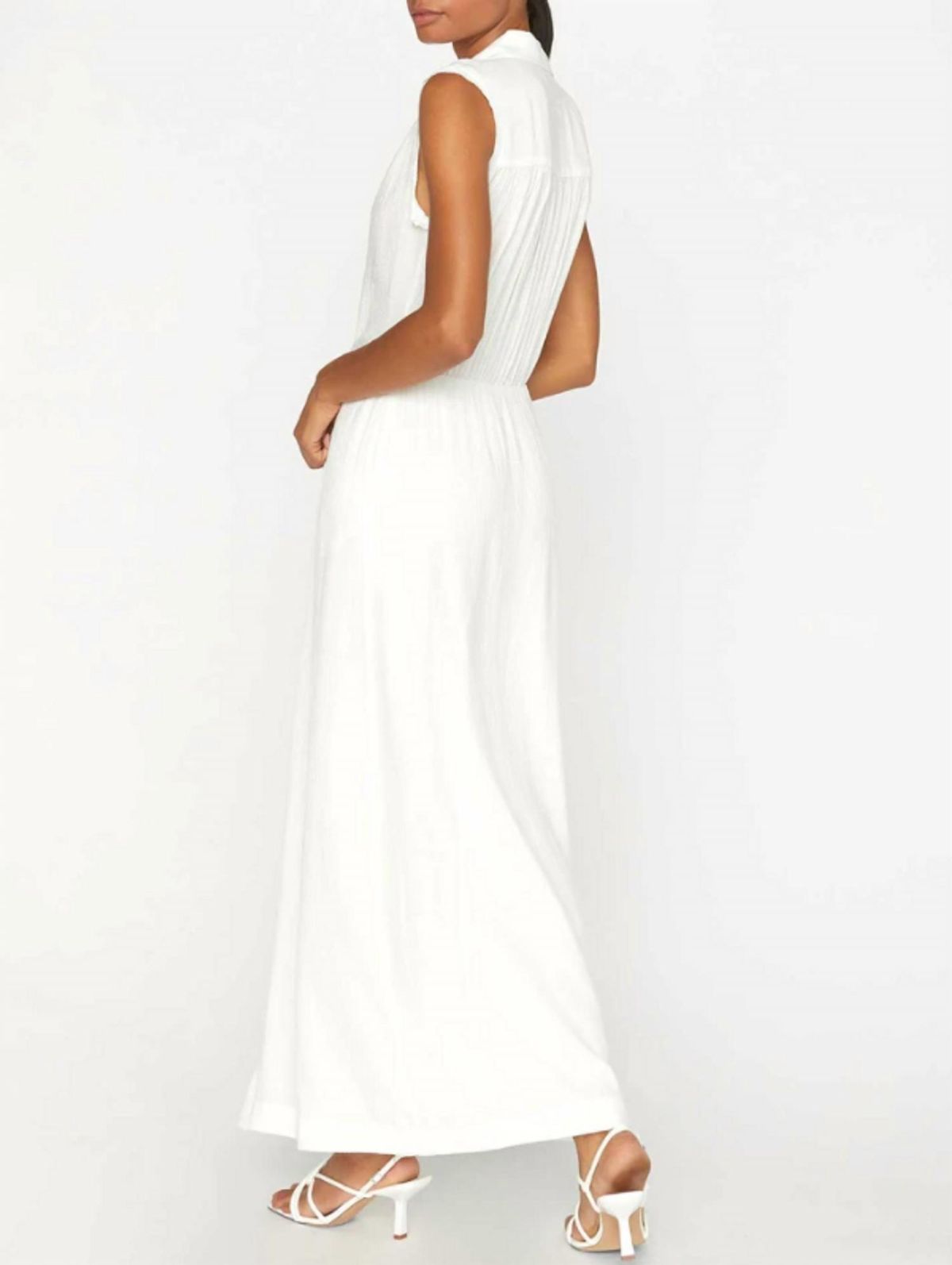 Style 1-3672989817-3855 Brochu Walker Size XS White Side Slit Dress on Queenly