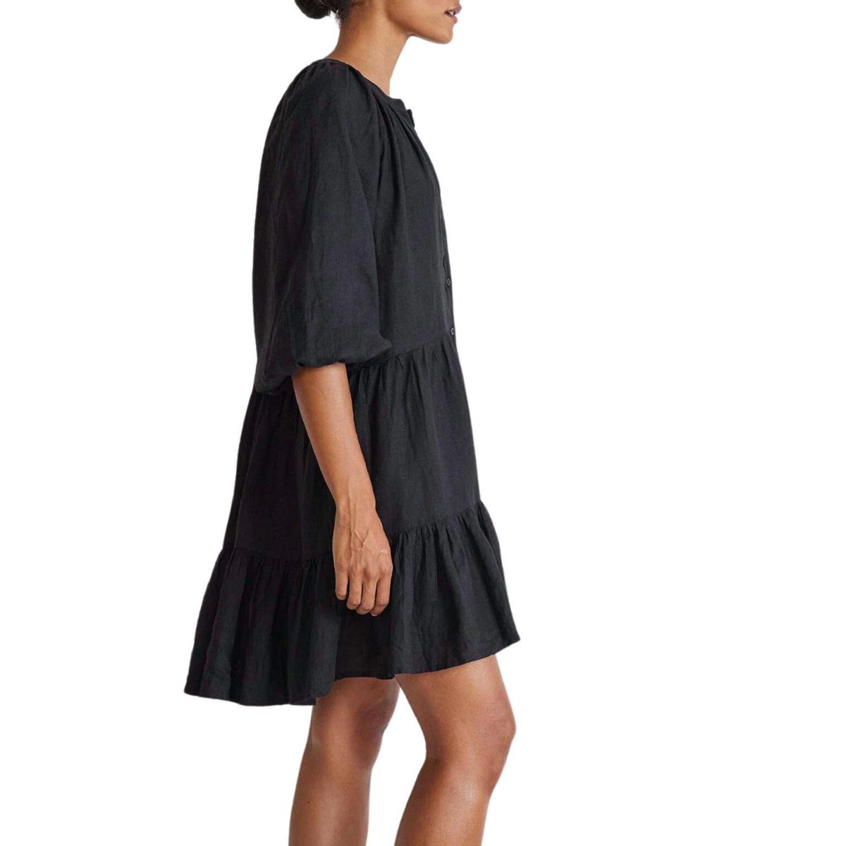 Style 1-4002908263-2901 APIECE APART Size M Black Cocktail Dress on Queenly