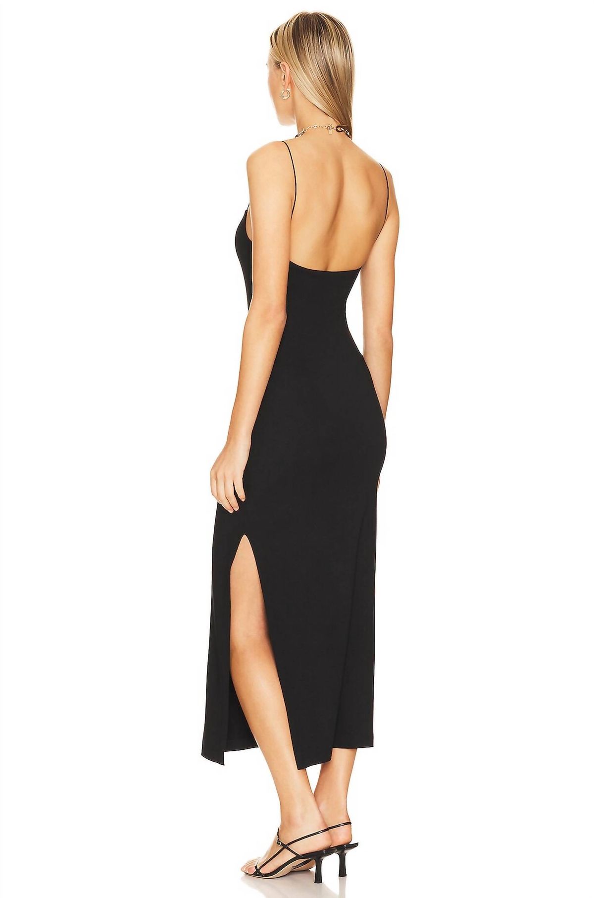 Style 1-505046239-2901 Enza Costa Size M Black Cocktail Dress on Queenly