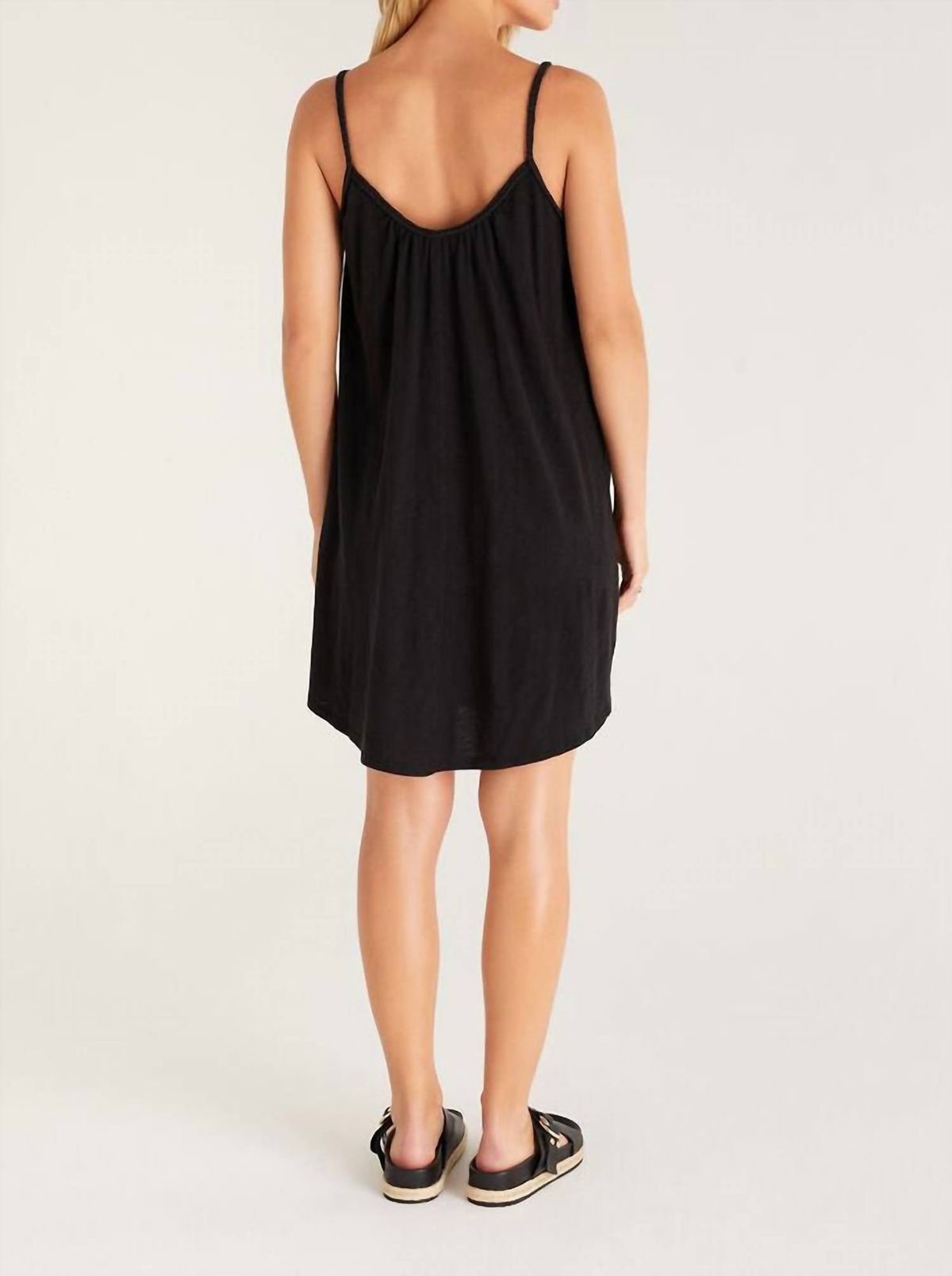 Style 1-635588437-2791 Z Supply Size L Black Cocktail Dress on Queenly