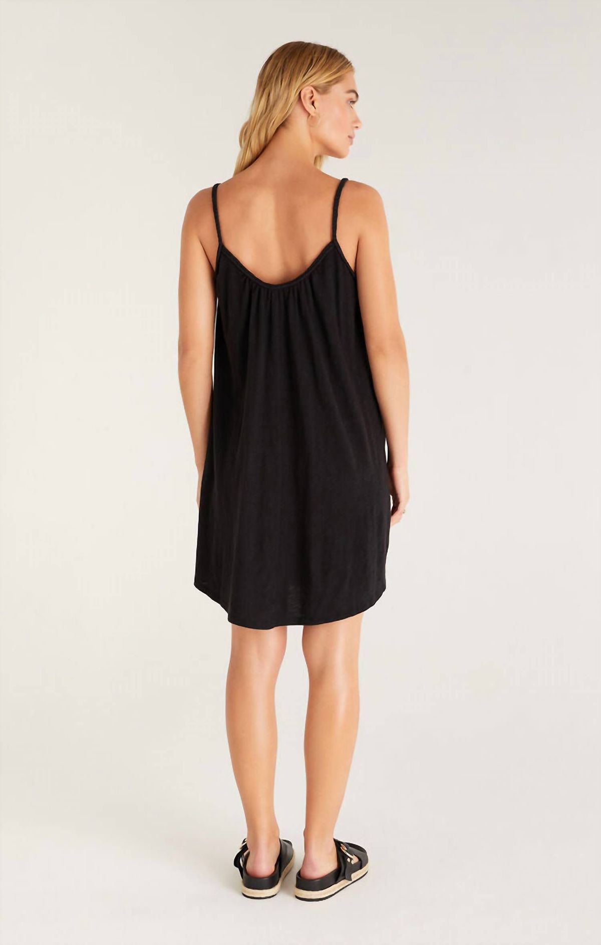 Style 1-635588437-2791 Z Supply Size L Black Cocktail Dress on Queenly