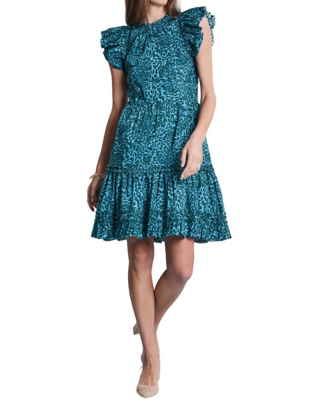 Style 1-810100879-3011 Tyler Boe Size M Blue Cocktail Dress on Queenly