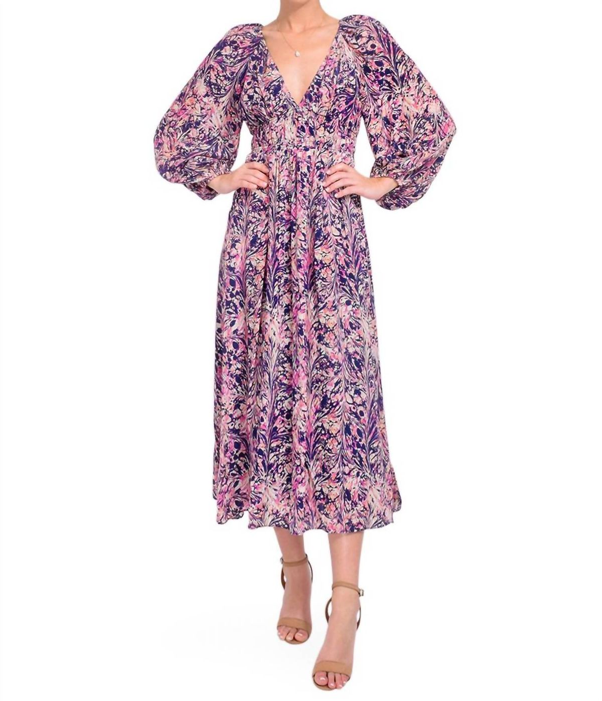 Style 1-1122115925-2696 GILNER FARRAR Size L Purple Cocktail Dress on Queenly