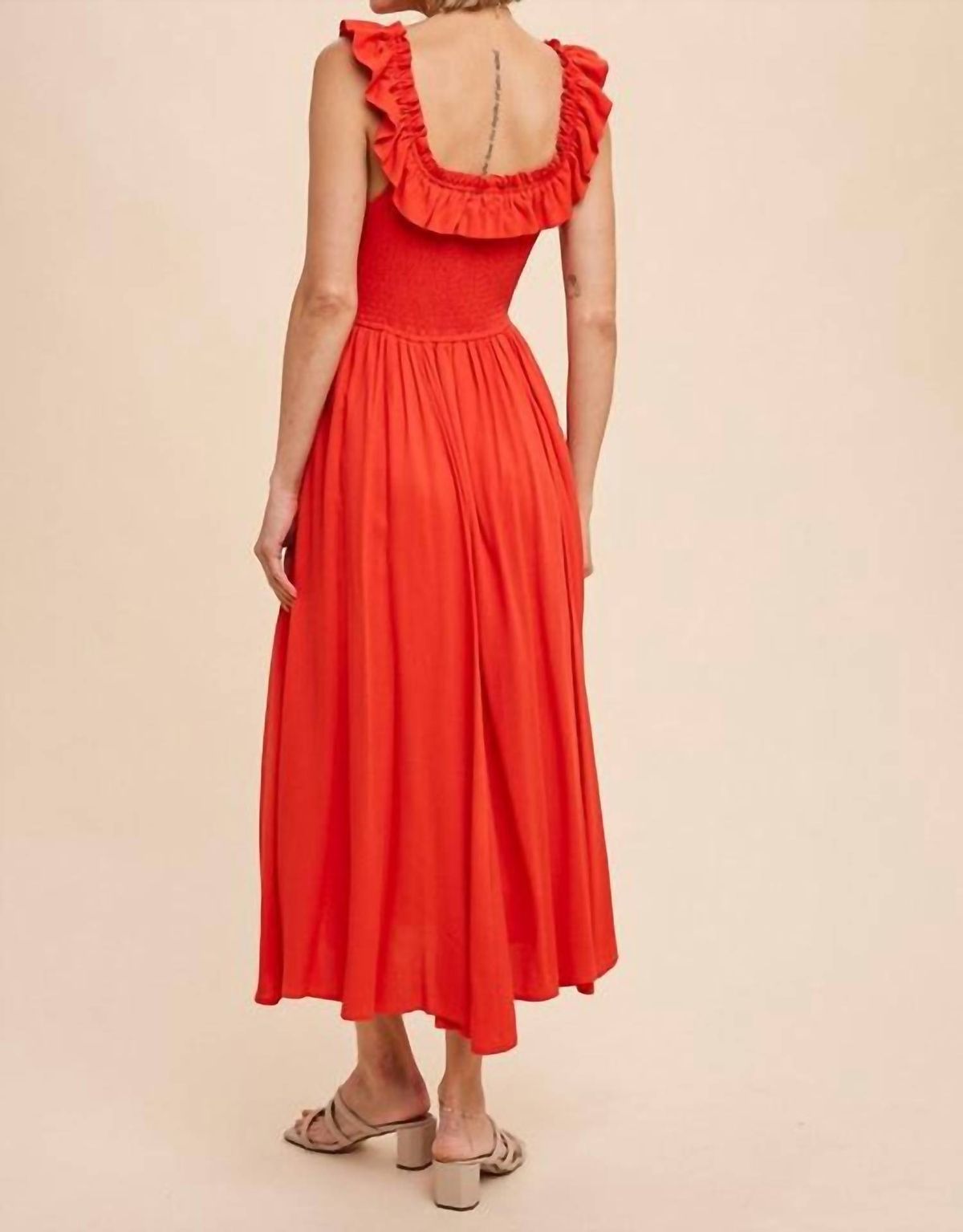 Style 1-1241270584-2791 IN-LOOM Size L Red Cocktail Dress on Queenly