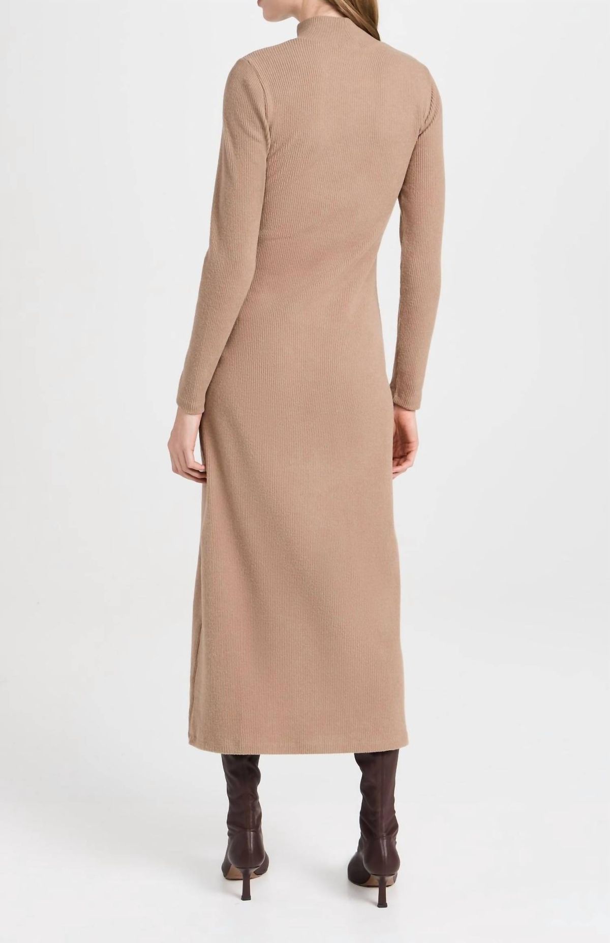 Style 1-1691986476-3236 Z Supply Size S Long Sleeve Nude Cocktail Dress on Queenly