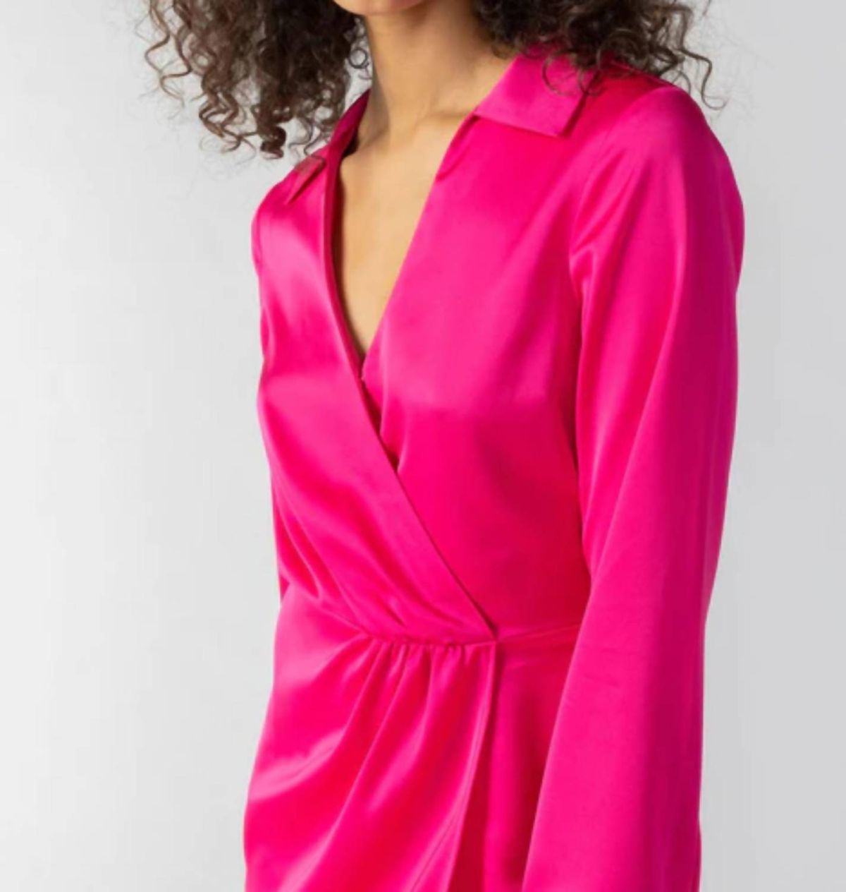 Style 1-1805379473-2168 Sanctuary Size 8 Long Sleeve Pink Cocktail Dress on Queenly