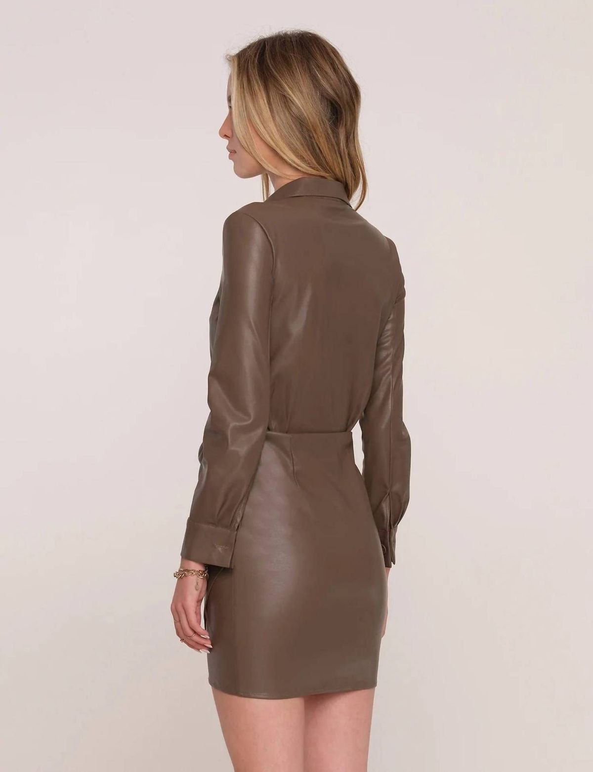 Style 1-1837031086-2791 heartloom Size L High Neck Brown Cocktail Dress on Queenly