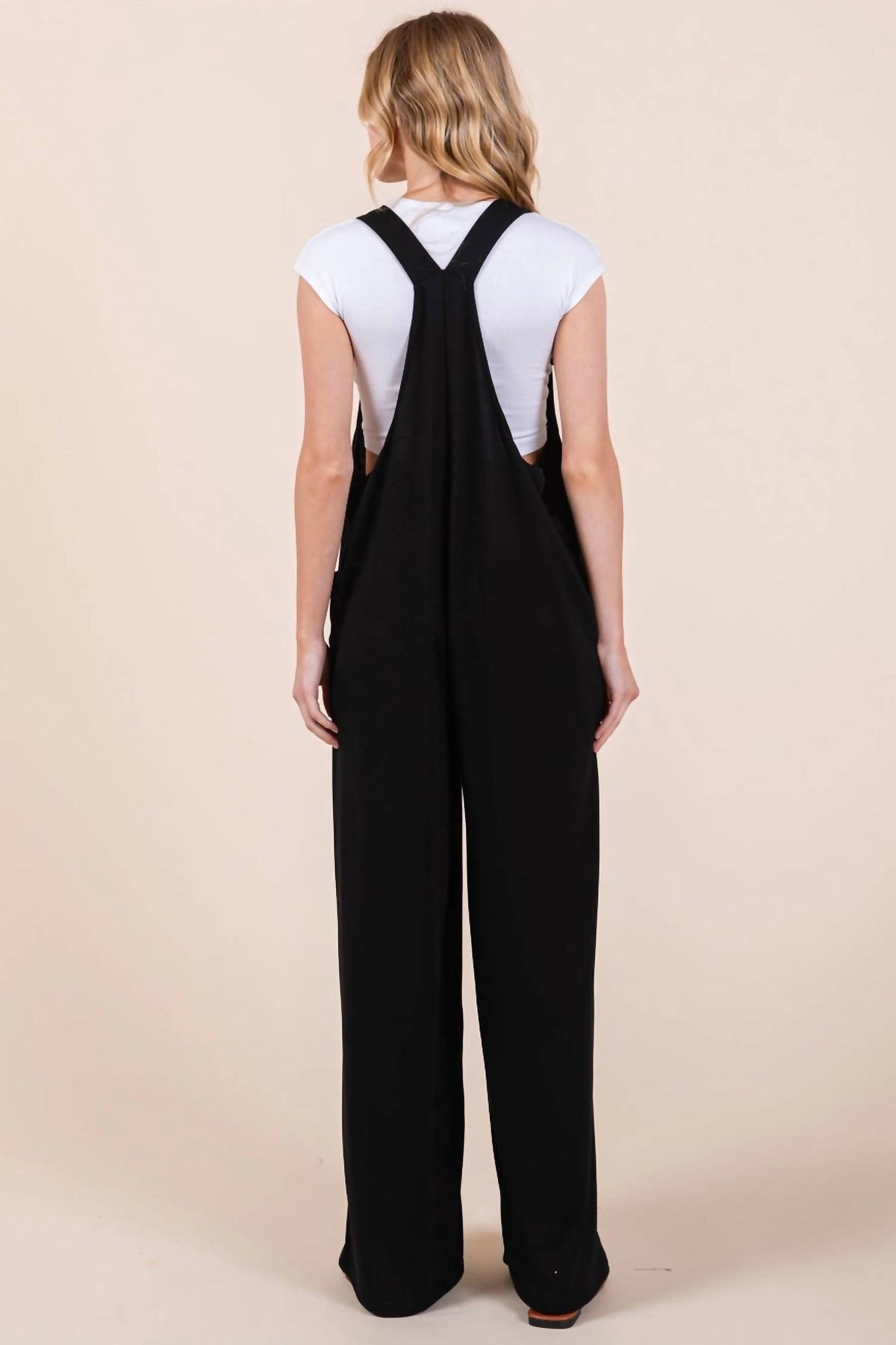 Style 1-191071341-2791 BOMBOM Size L Black Formal Jumpsuit on Queenly