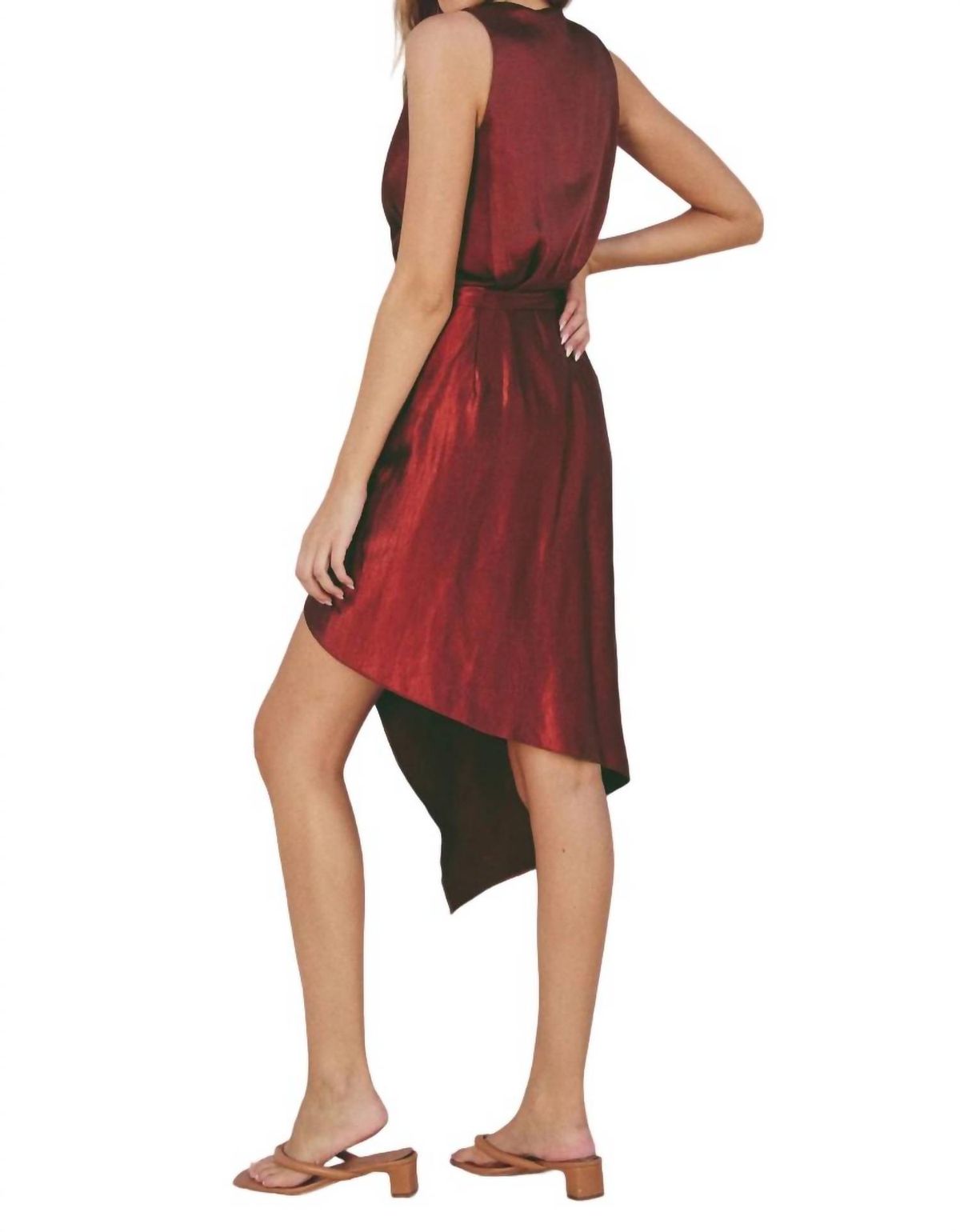 Style 1-2488071377-3011 DRESS FORUM Size M Plunge Red Cocktail Dress on Queenly