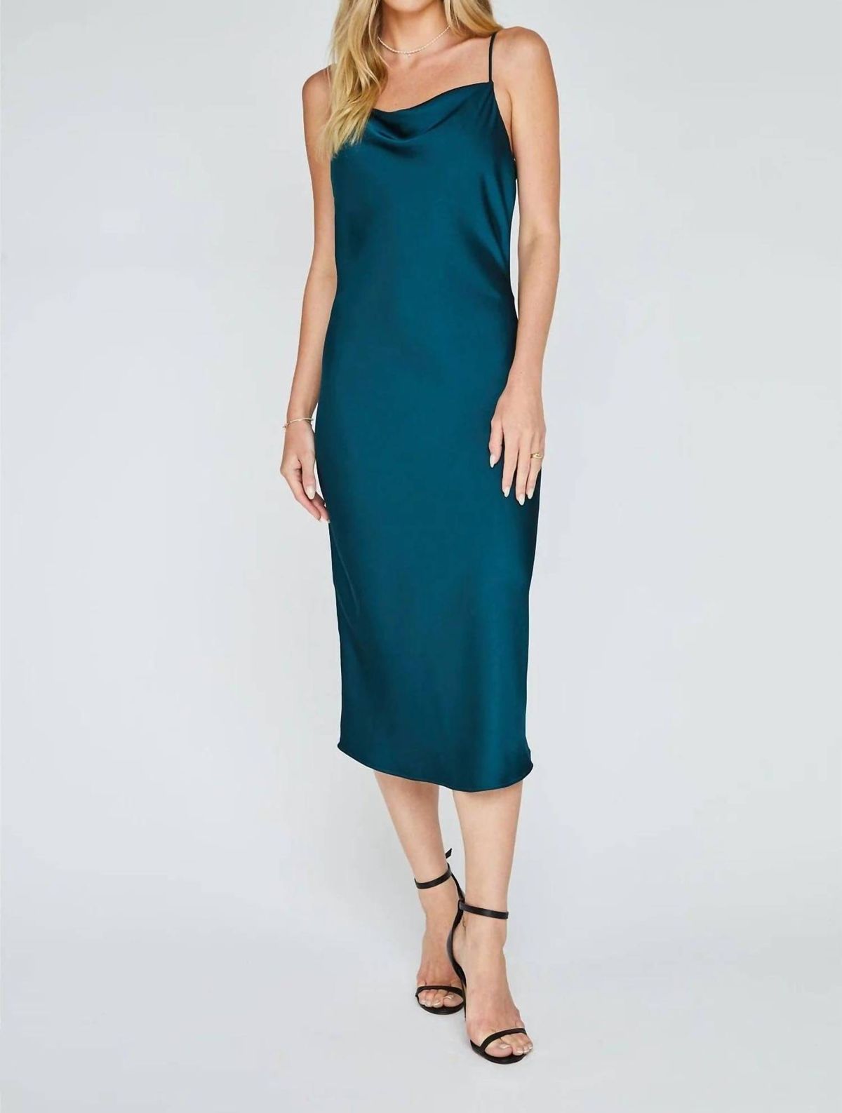 Style 1-2606539710-2791 Gentle Fawn Size L Green Cocktail Dress on Queenly