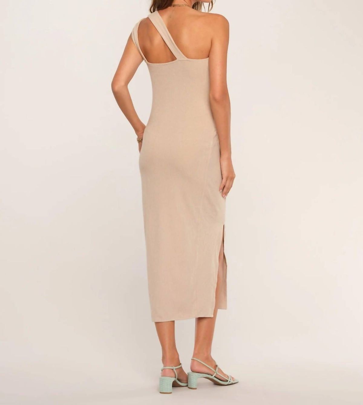 Style 1-2813755463-2791 heartloom Size L Nude Cocktail Dress on Queenly