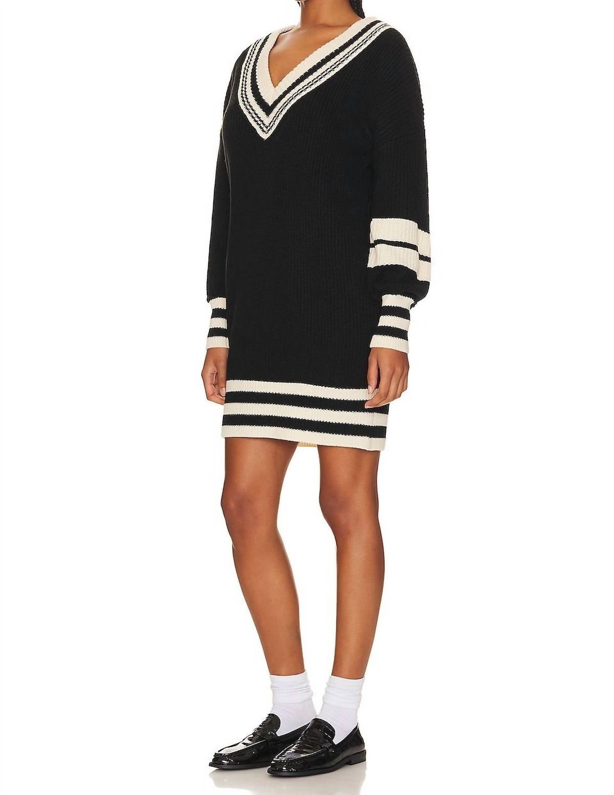 Style 1-3097337391-3855 STEVE MADDEN Size XS Long Sleeve Black Cocktail Dress on Queenly