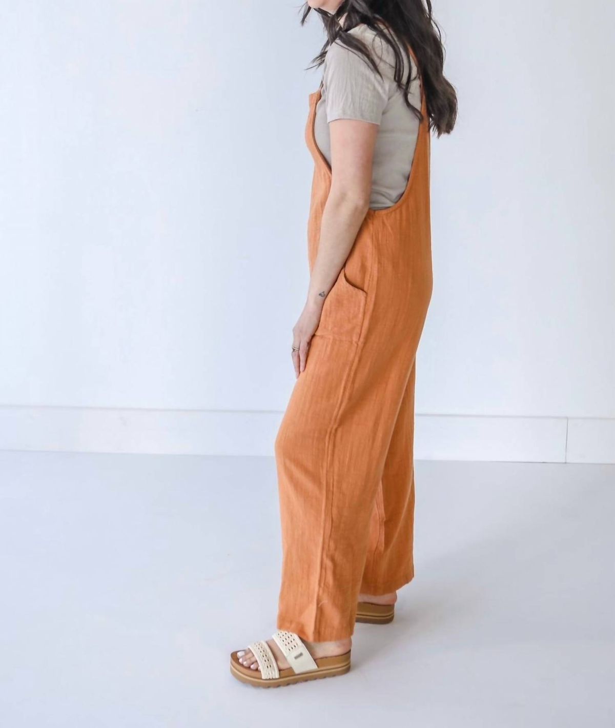 Style 1-3126761151-3471 Billabong Size S Orange Formal Jumpsuit on Queenly